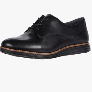 Cole Haan Original Grands size 7.5 black leather tie shoes